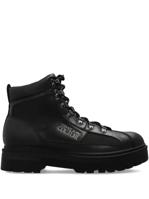 Versace Jeans Couture lace-up hiking boots 