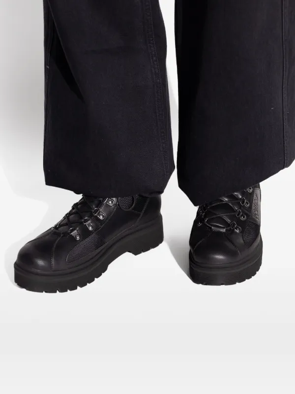 Versace Jeans Couture レースアップ トレッキングブーツ | FARFETCH JP