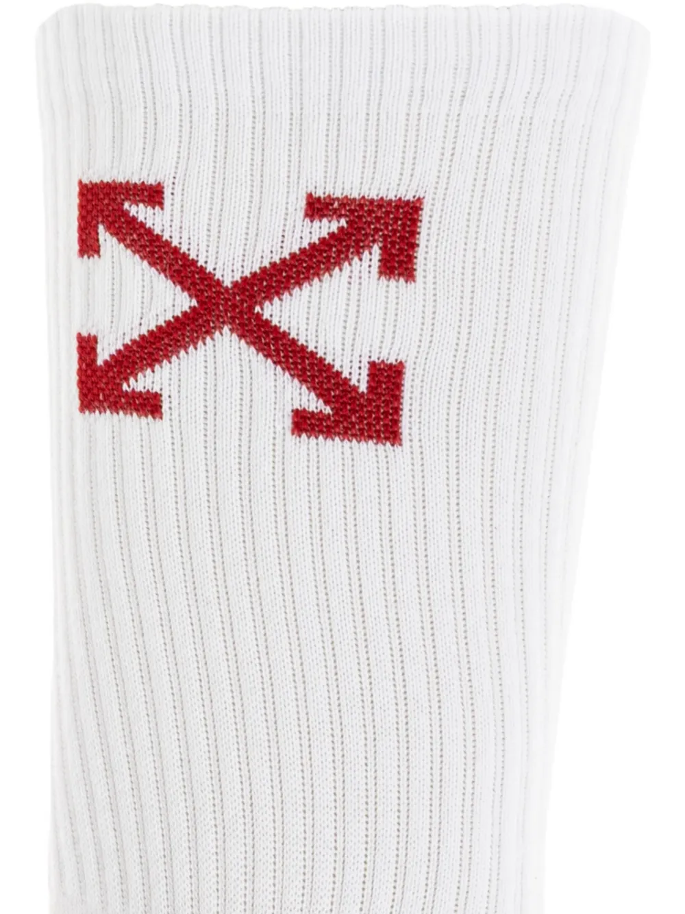 Off-White Sokken met Arrow-logo Wit