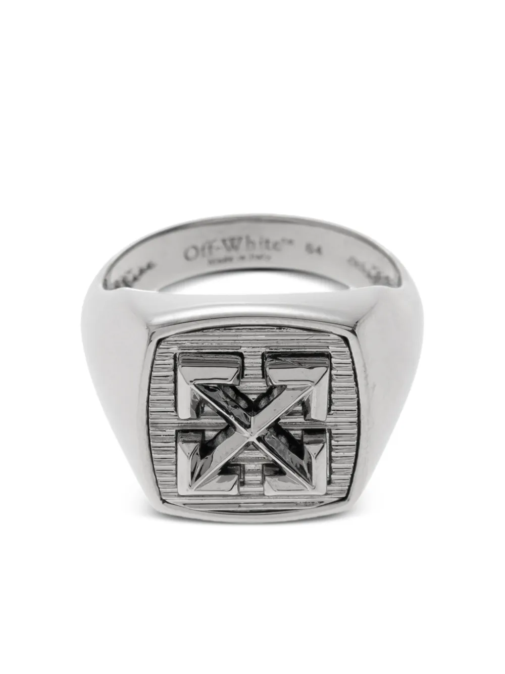 Off-White anillo de sello Arrows | plateado | Image 1