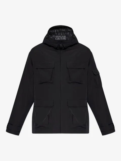 Versace Jeans Couture hooded pocket jacket
