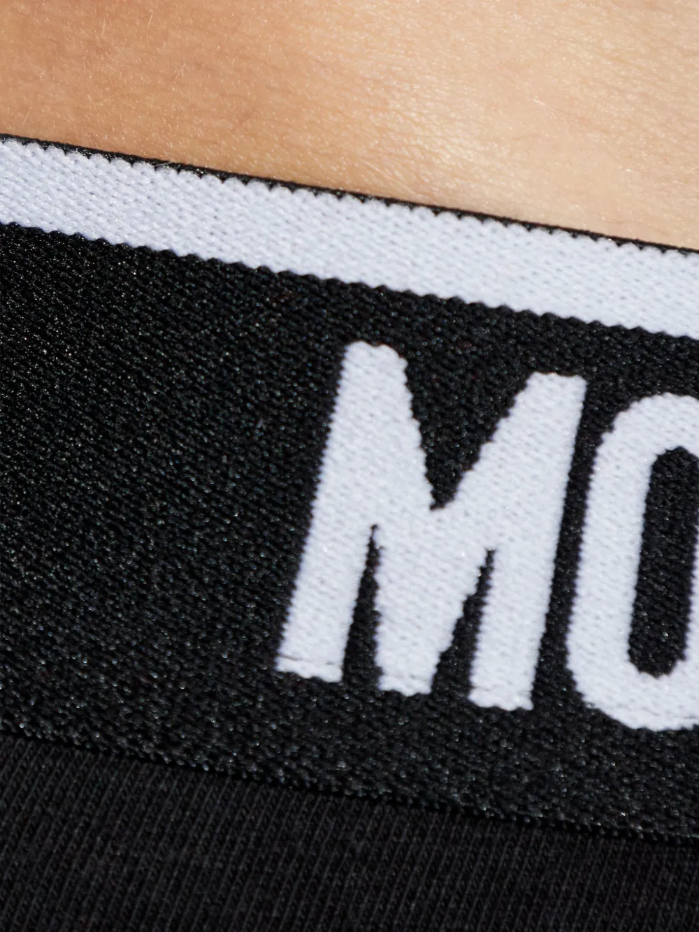 Moschino Logo-band Briefs (pack Of Three) In Multi