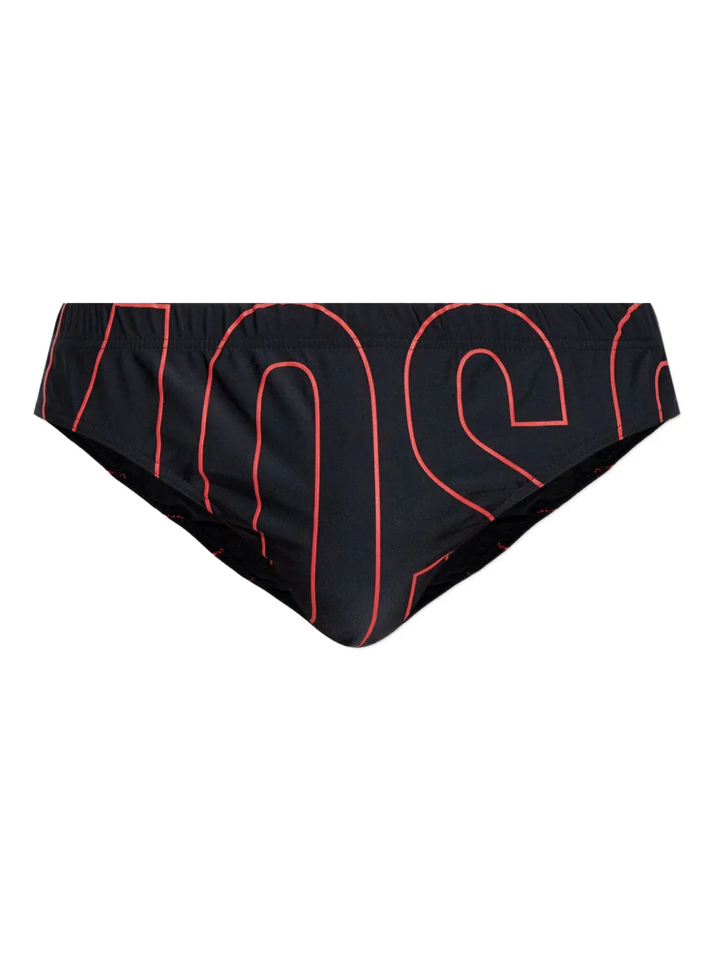 Moschino logo-print swim trunks | Black | Image 1