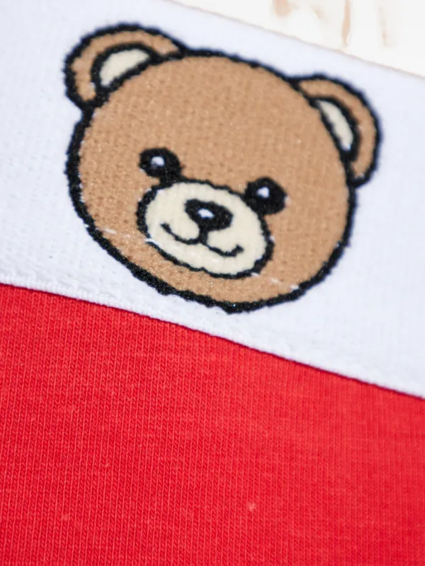 Moschino teddy-print Boxer Shorts (pack Of two) Red FARFETCH IN