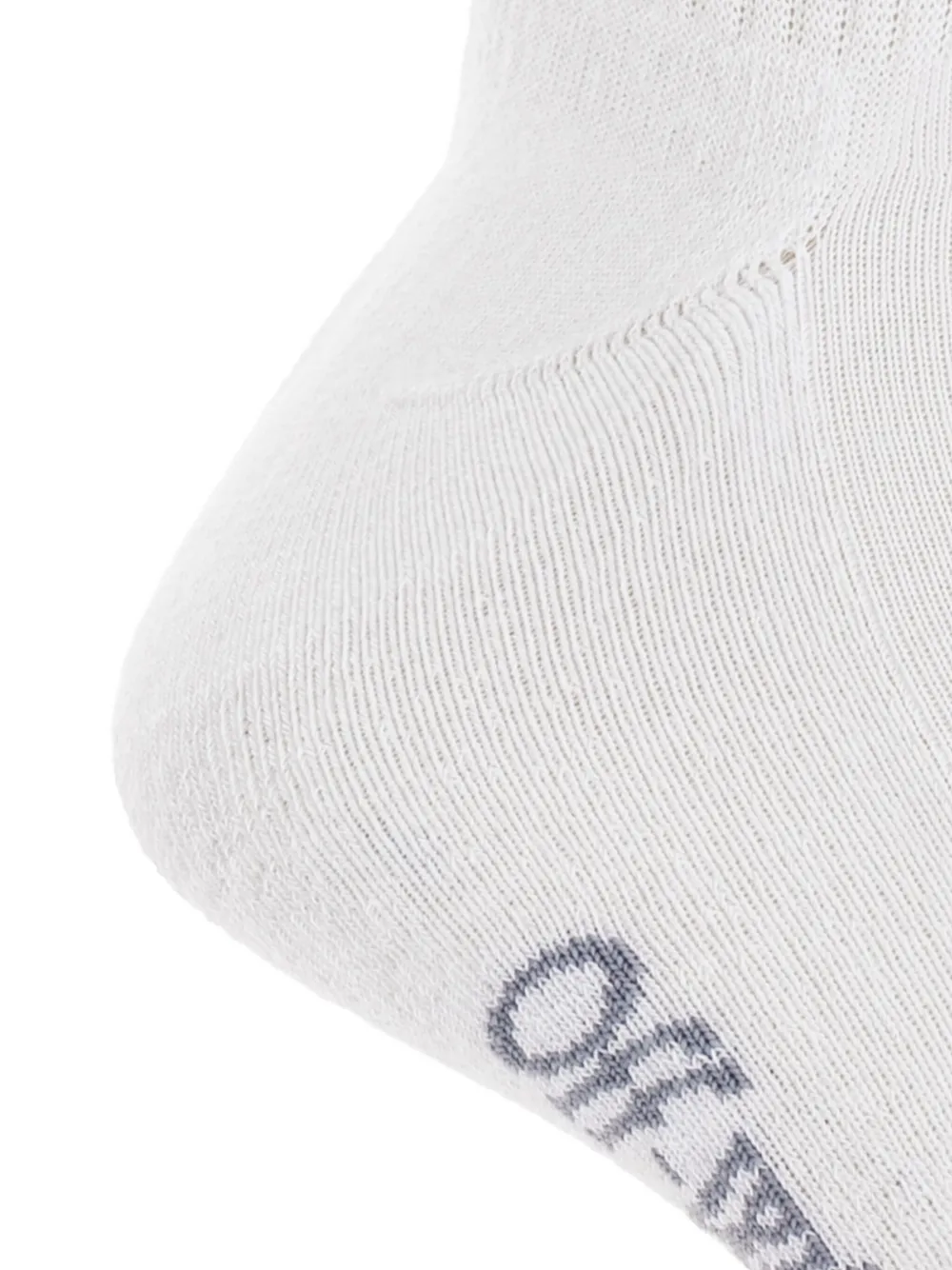 Off-White Sokken met geborduurd logo Wit