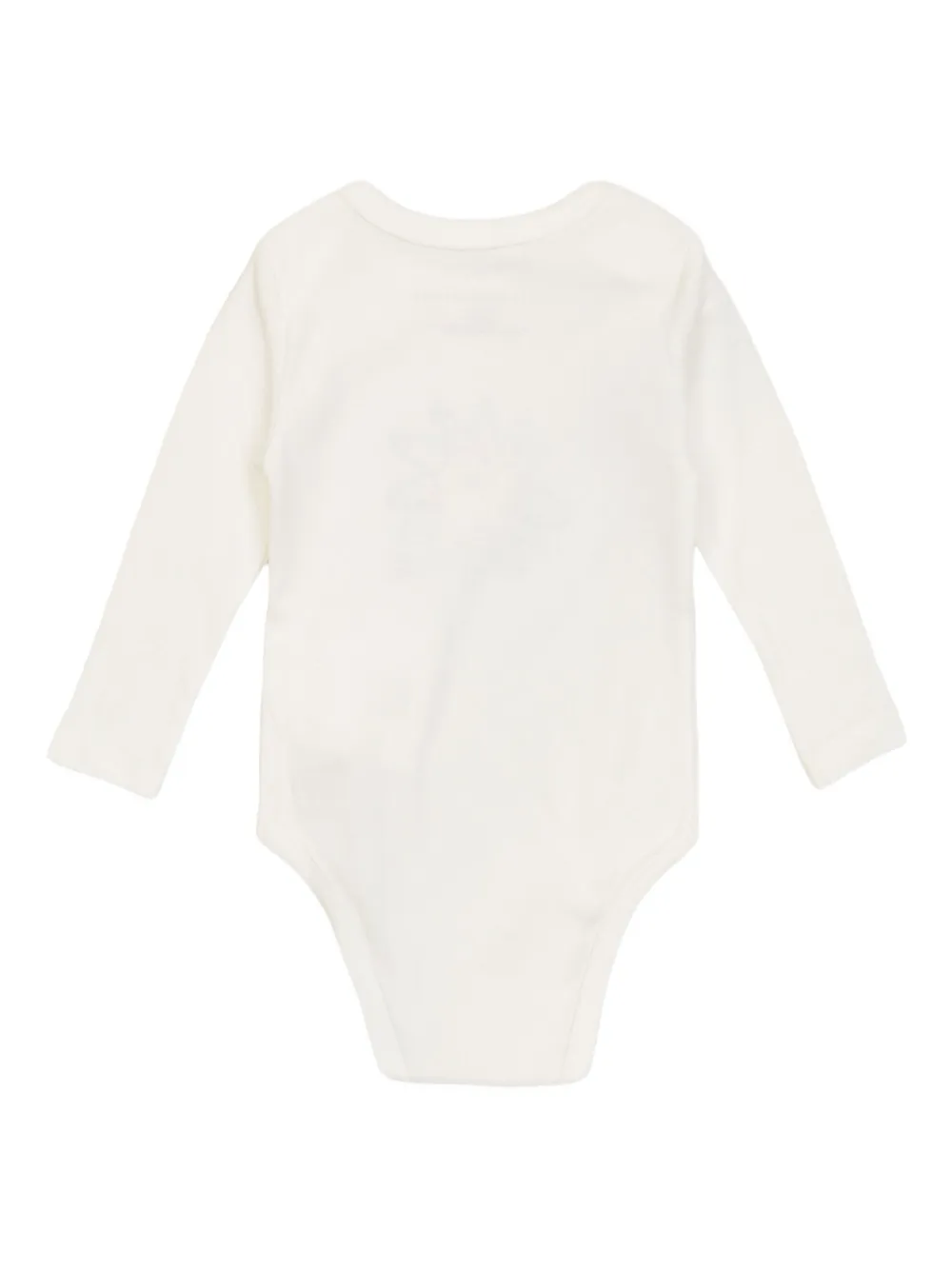 Stella McCartney Kids Romper met geborduurde zon Wit
