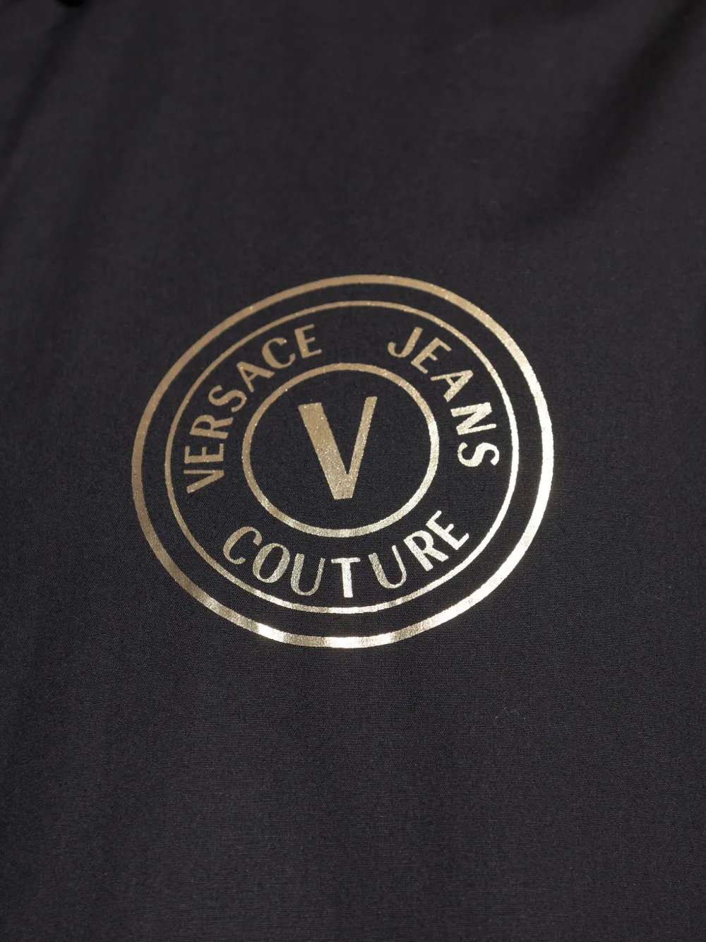 Versace Jeans Couture Overhemd met korte mouwen Zwart