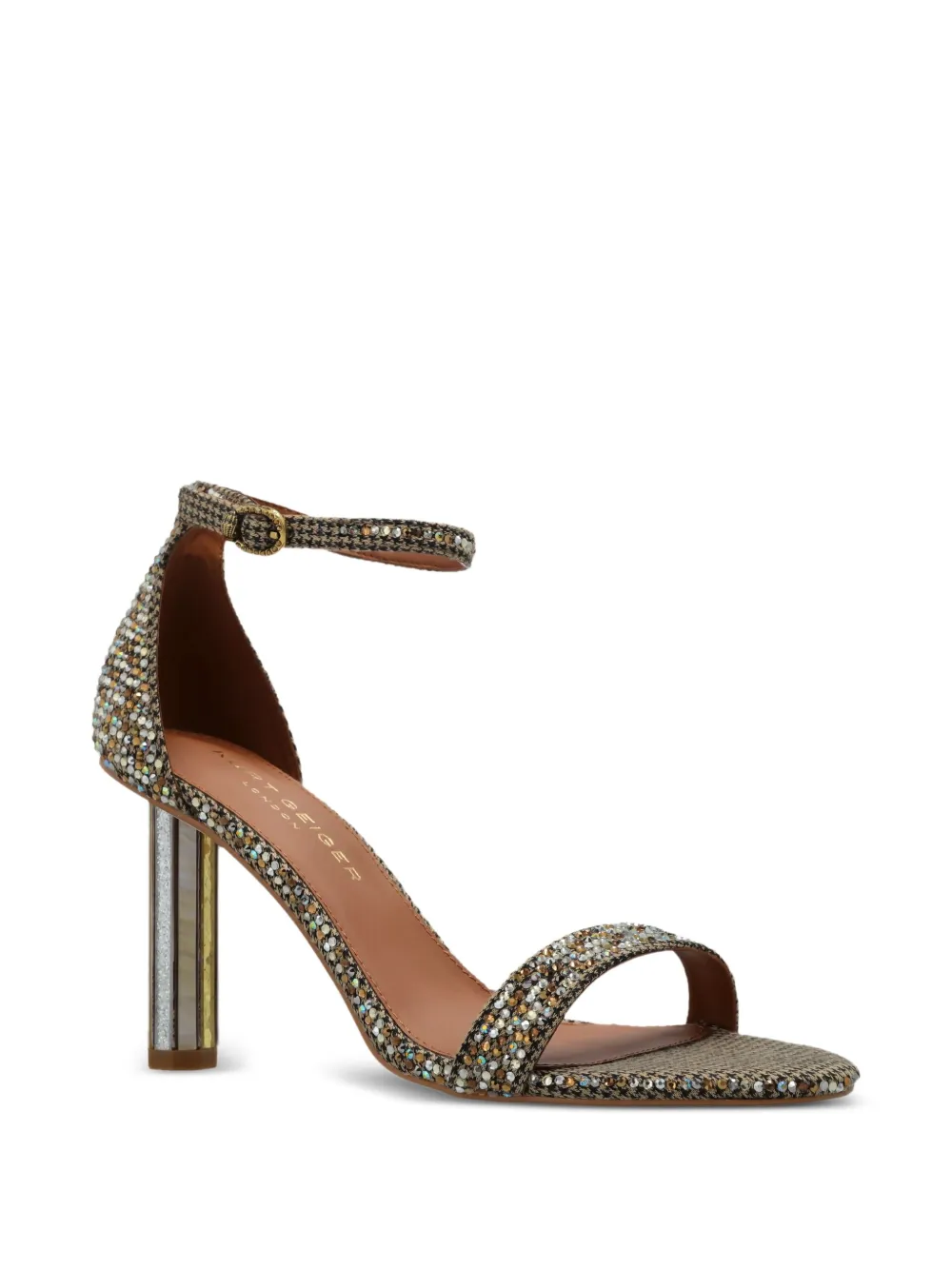 Kurt Geiger London 85mm Perspex embellished sandals | Heeled Sandals | Image 2