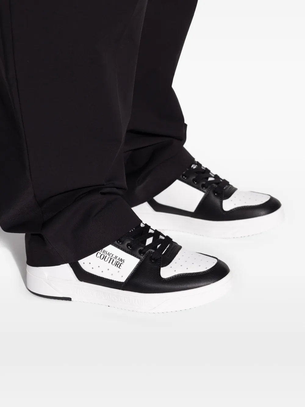 Versace Jeans Couture logo-print sneakers White