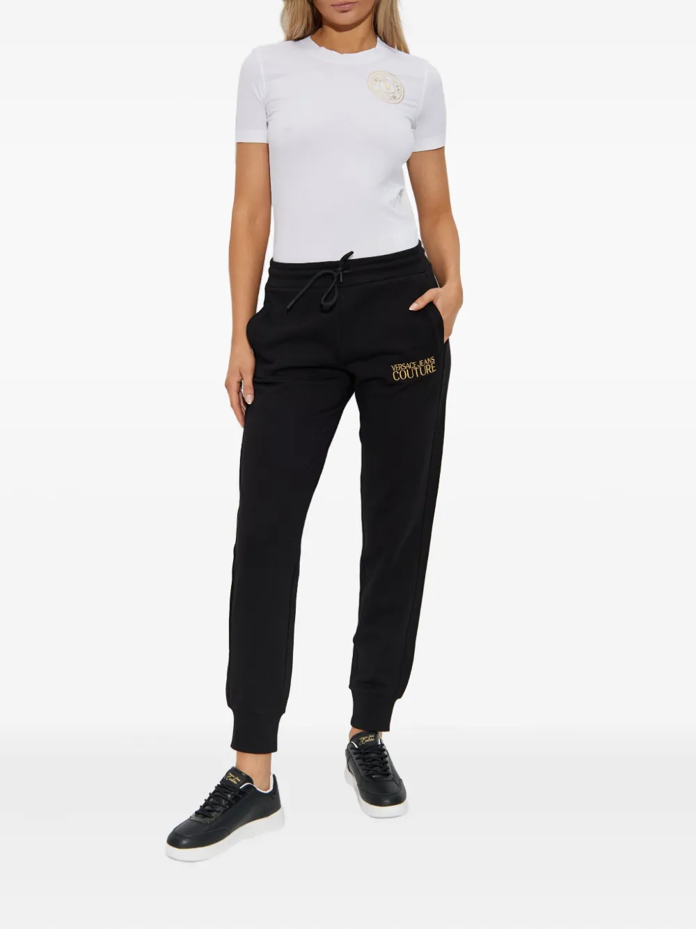 Versace Jeans Couture logo-embellished short-sleeved T-shirt | T-Shirts & Jersey Shirts | Image 2