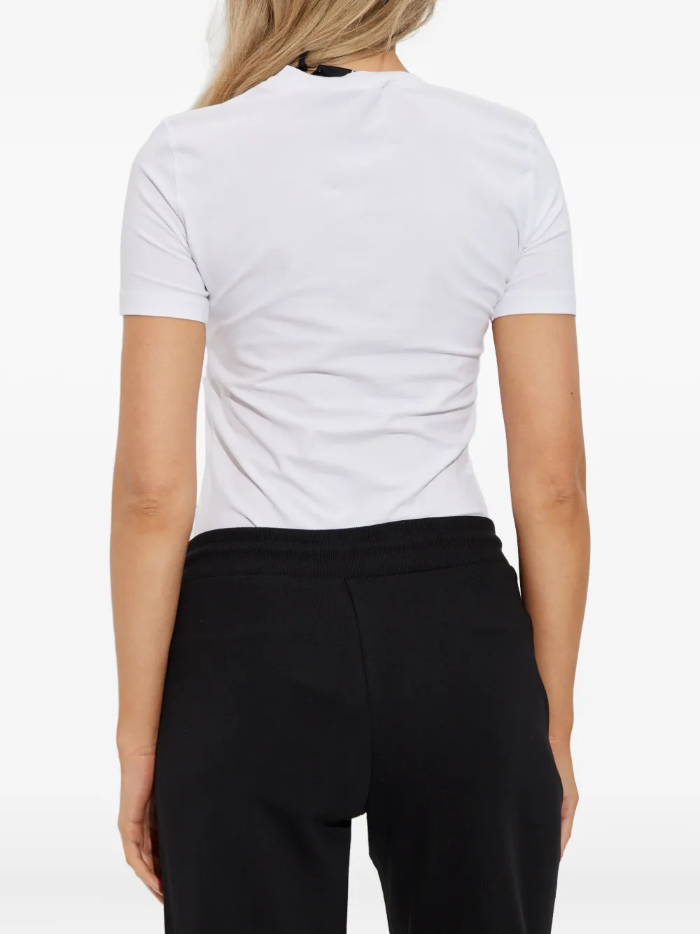 Versace Jeans Couture T-shirt met ronde hals Wit