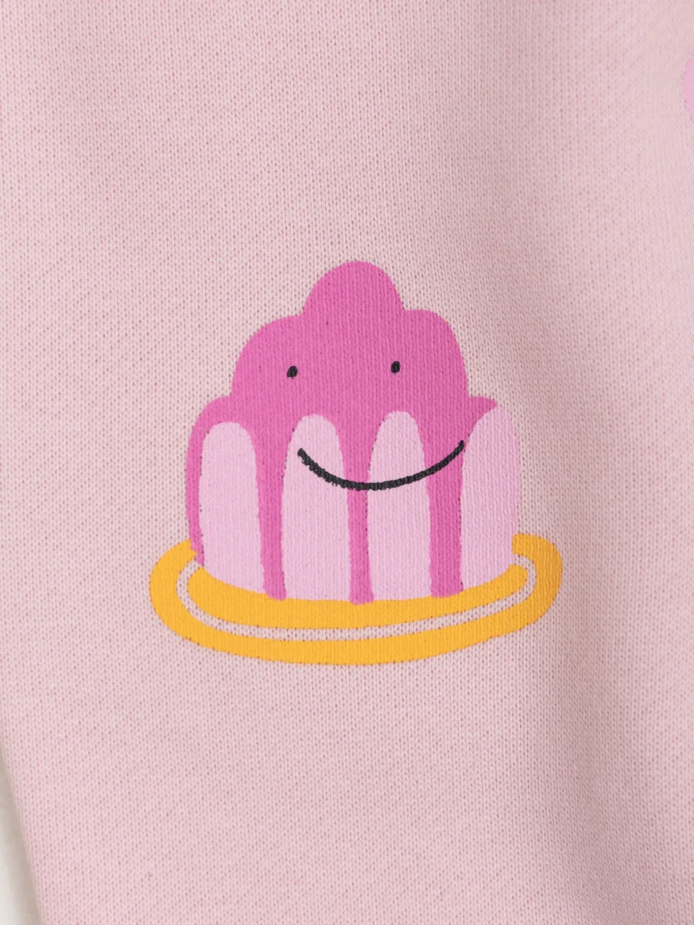 Stella McCartney Kids Trainingsbroek met jelly-print en trekkoord Roze