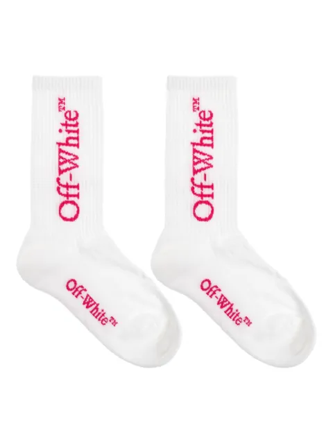 Off-White logo-embellishment socks