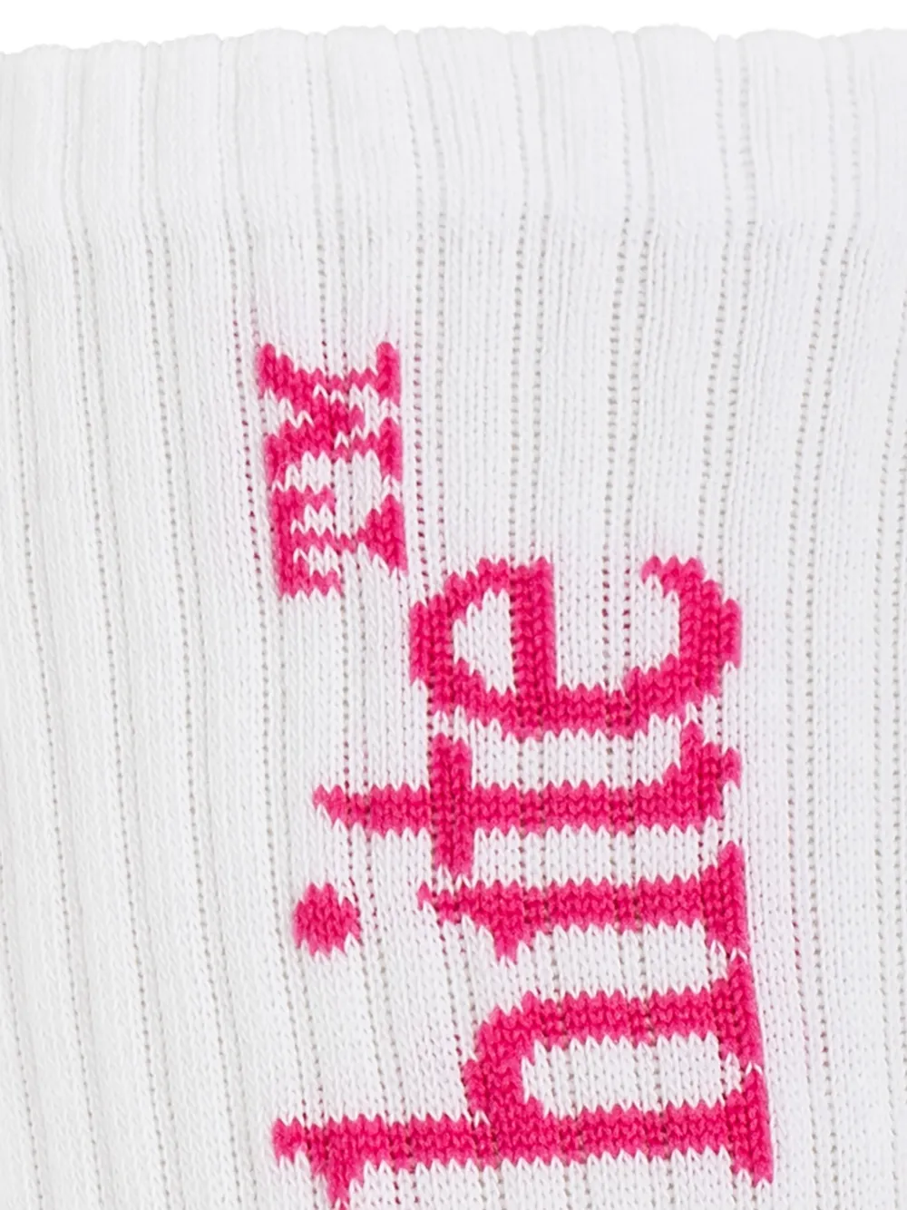 Off-white Logo-embellishment Socks In White