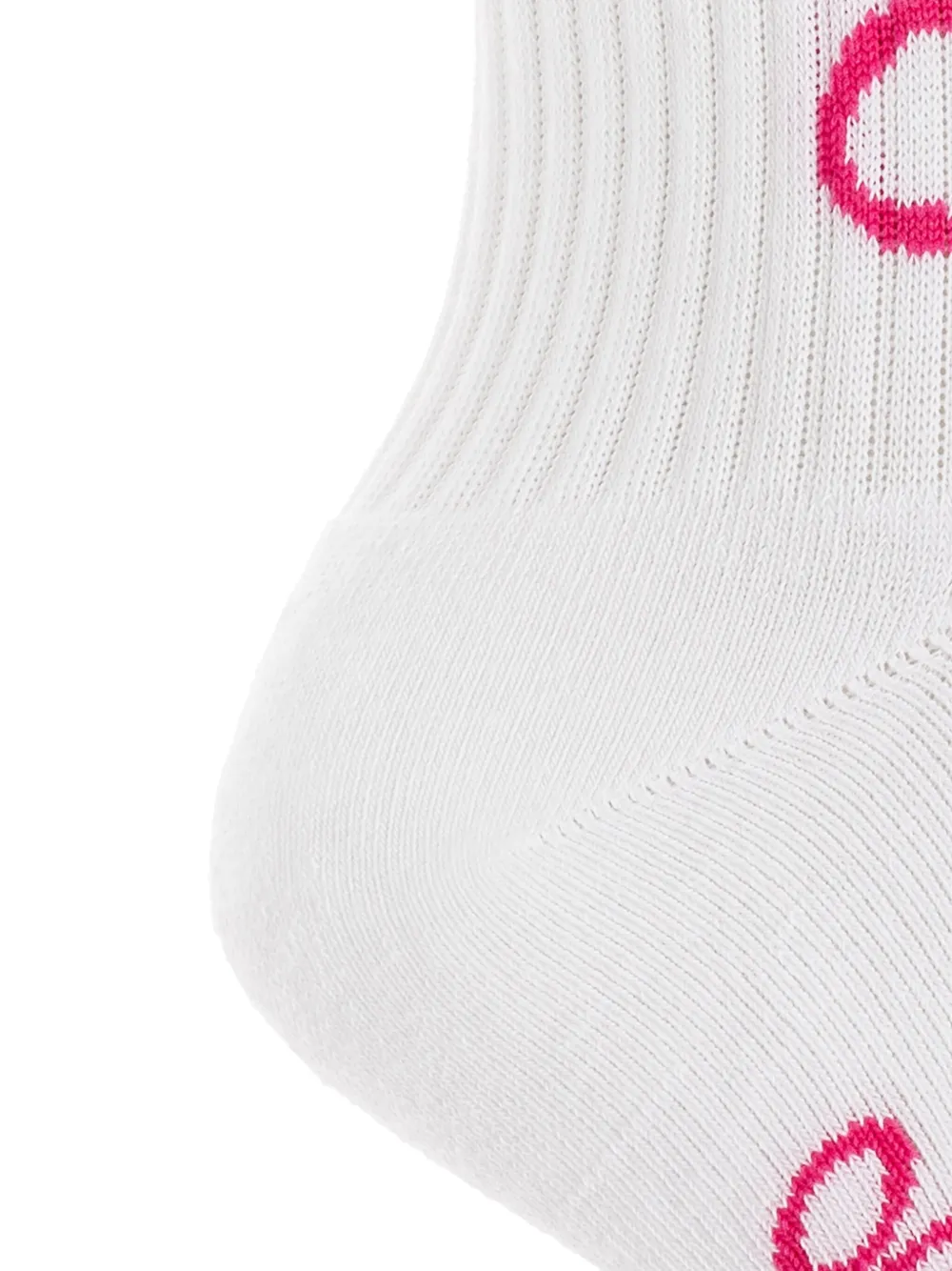 Off-white Logo-embellishment Socks In White