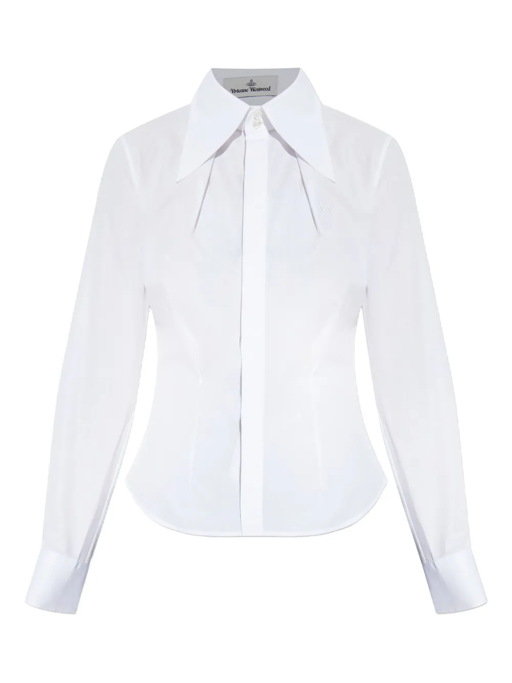 Vivienne Westwood embroidered-logo cotton shirt | White | Image 1