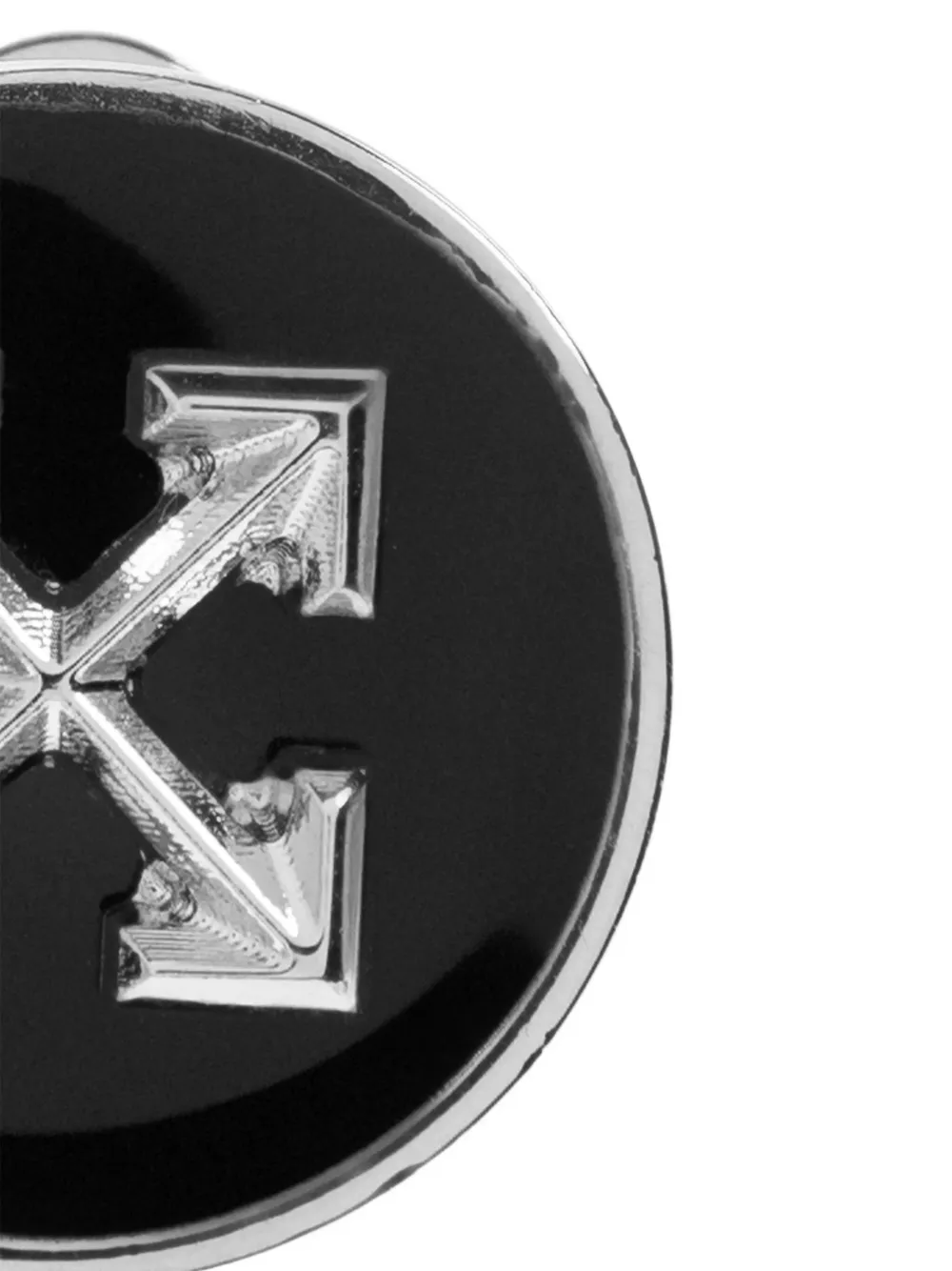 Off-white Arrows-motif Earring In Black