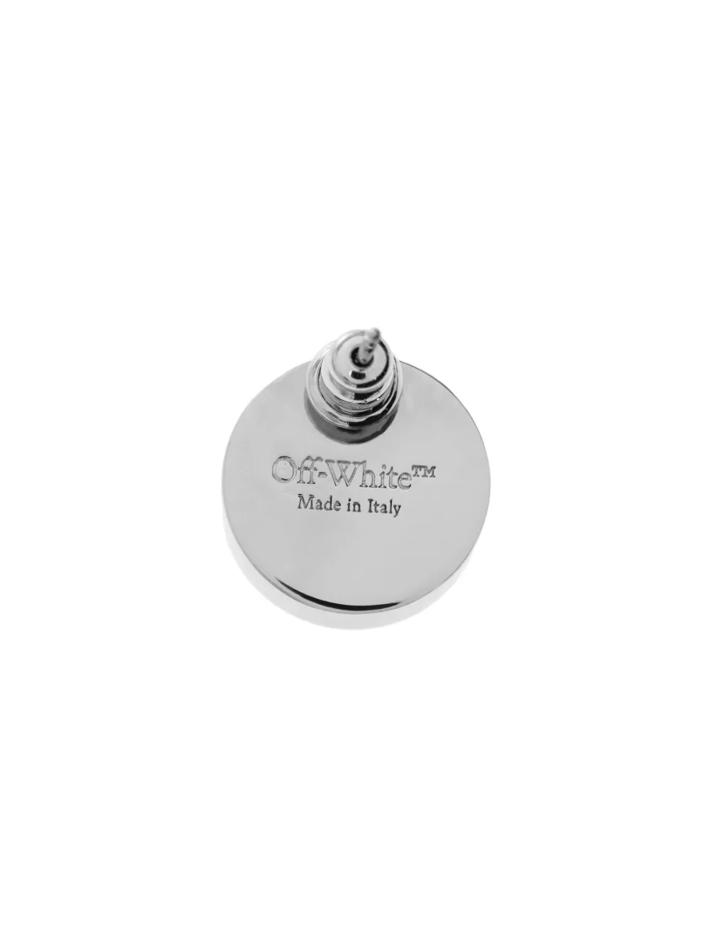 Off-white Arrows-motif Earring In Black