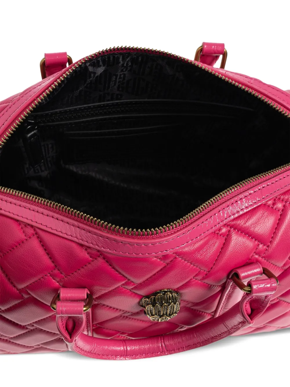 Kurt Geiger Boston Quilted-design Tote Bag In Pink