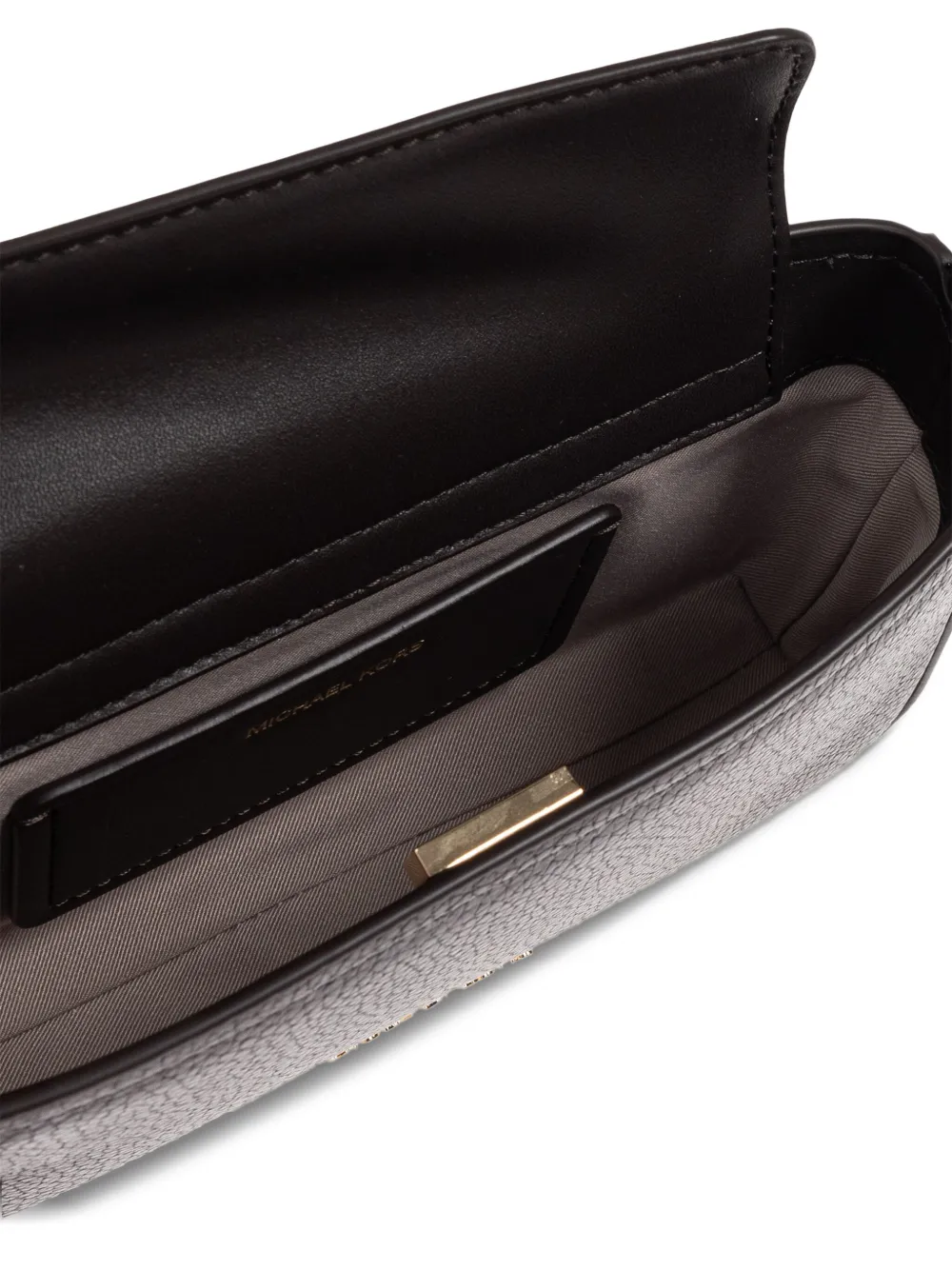 Michael Kors Bryant leren crossbodytas Zwart