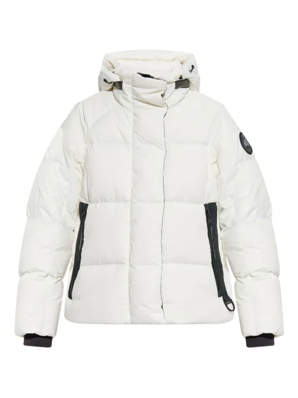 Canada Goose Hooded Puffer Jacket White FARFETCH IN