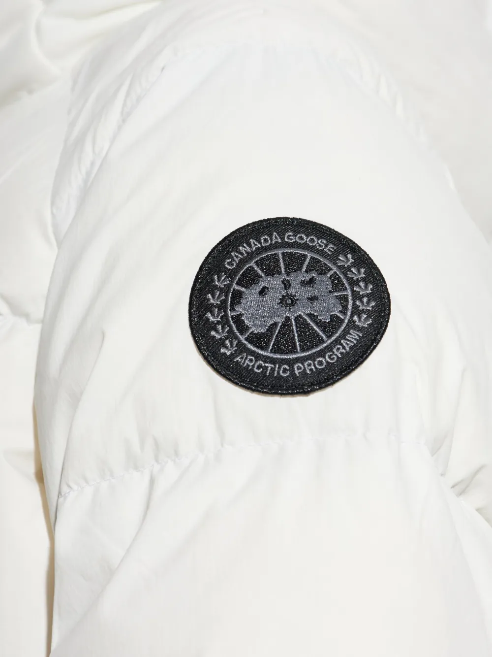 Canada Goose Donsjack met capuchon Wit