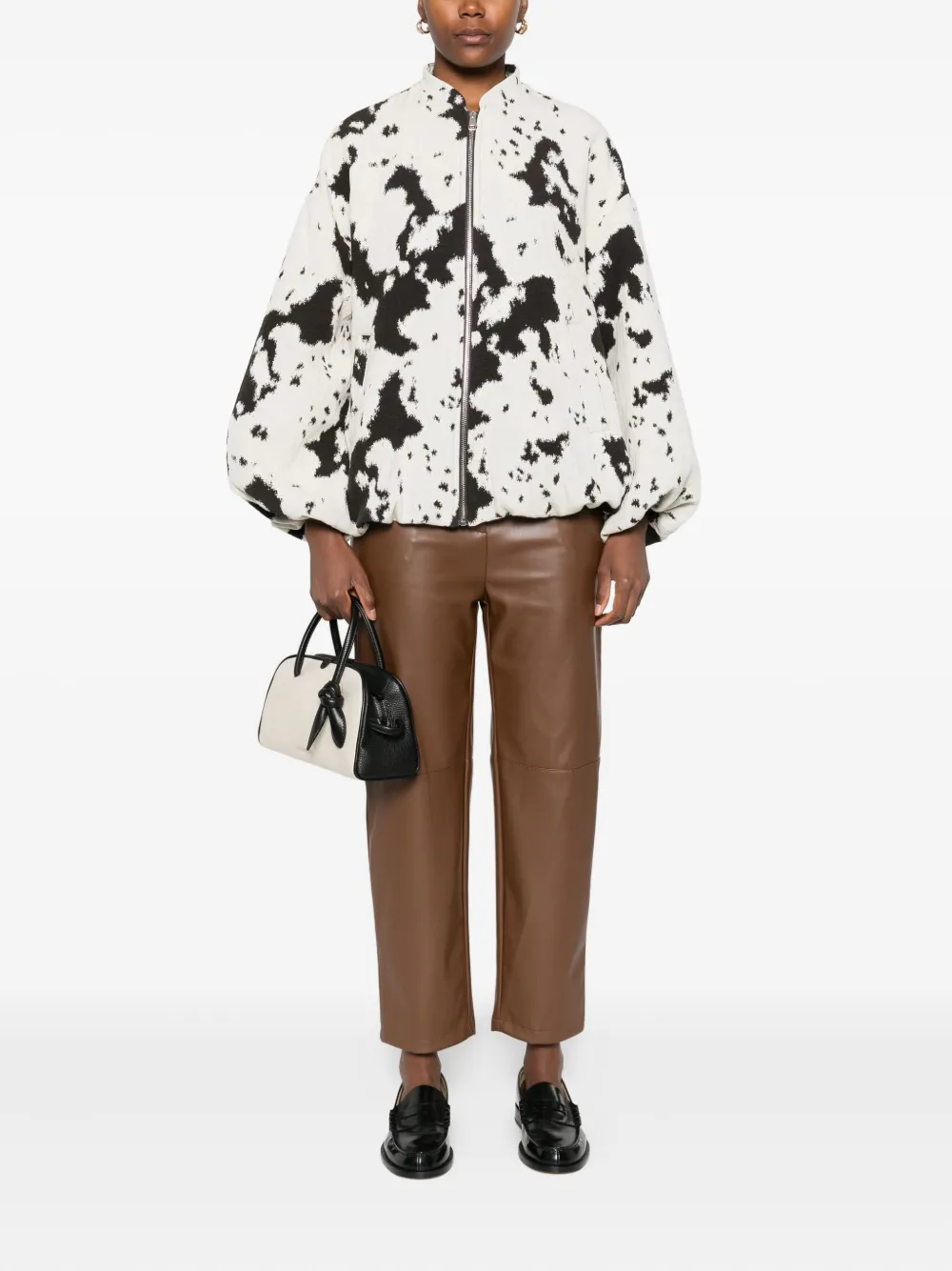 IMPERIAL graphic-print zip-front jacket | Varsity Jackets | Image 2
