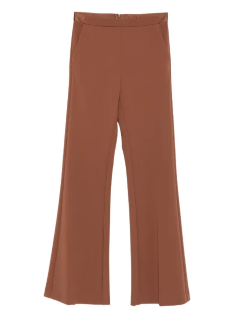 IMPERIAL pocket-detail flared trousers