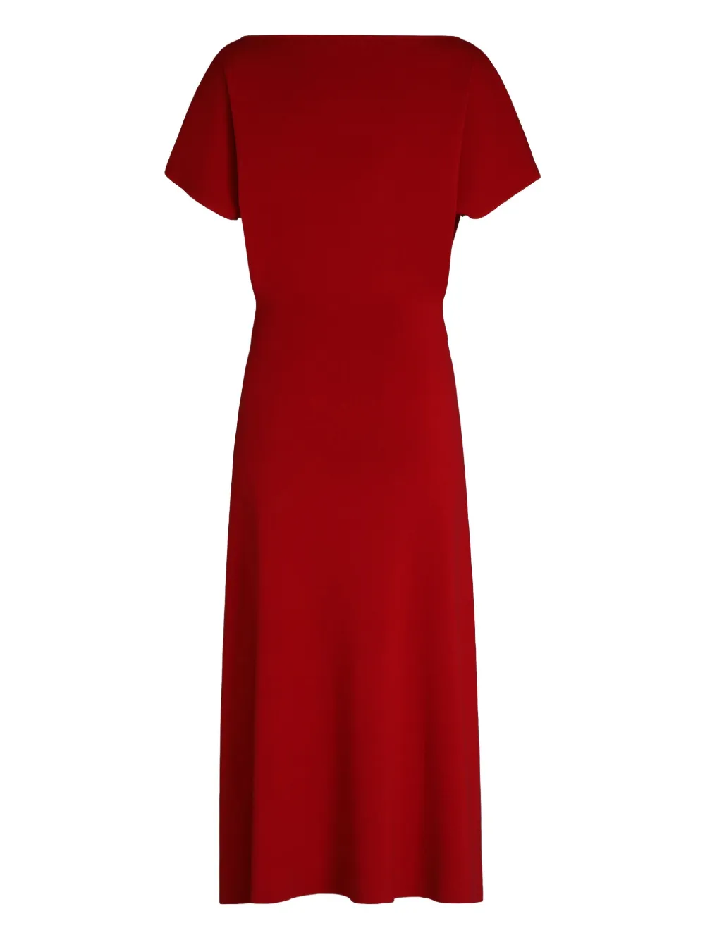 P.a.r.o.s.h Parosh Lime Knitted Long Dress In Red