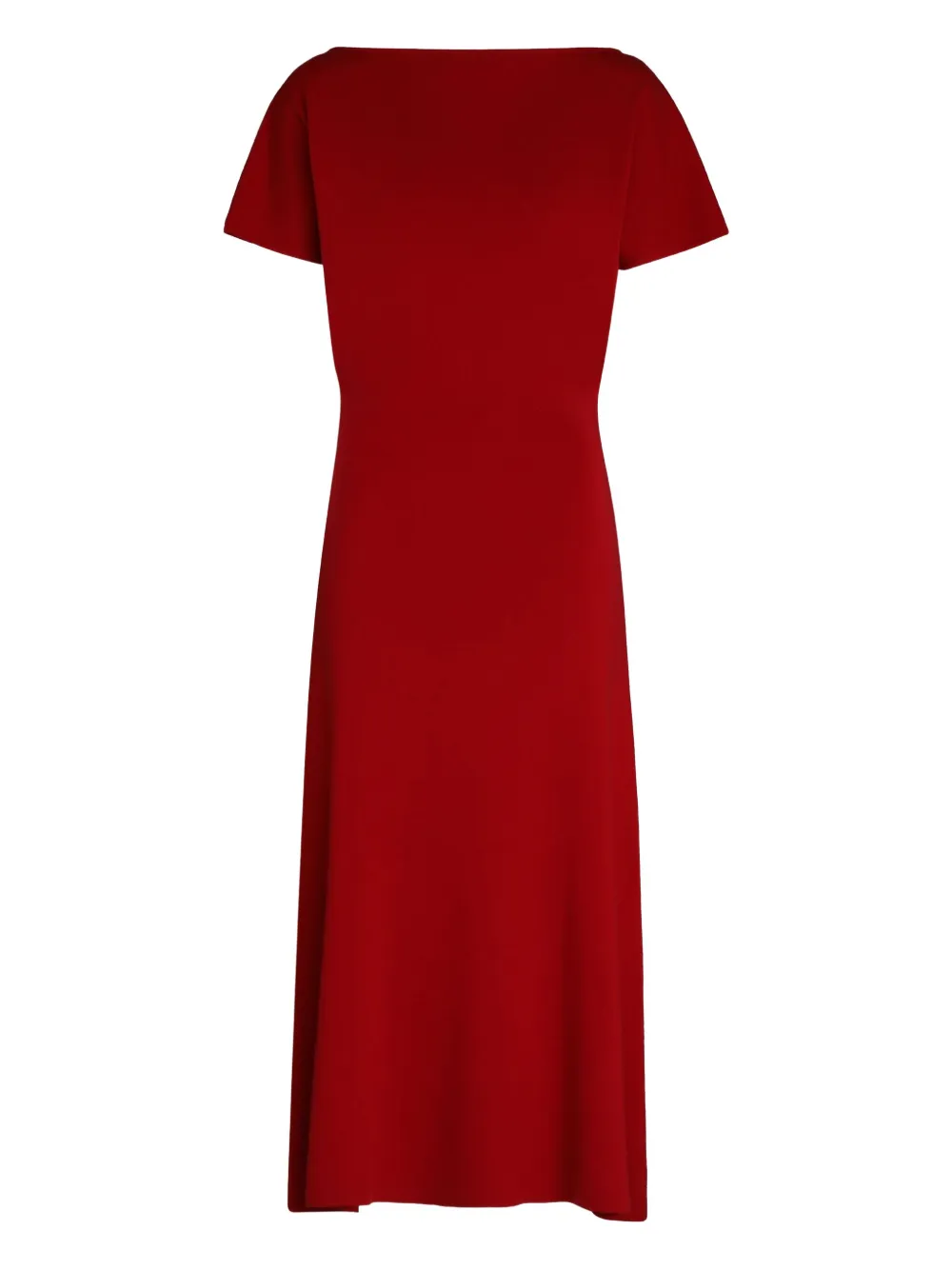 P.A.R.O.S.H. short-sleeve midi dress - レッド P.A.R.O.S.H. short-sleeve midi dress - レッド