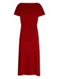 P.A.R.O.S.H. short-sleeve midi dress - Red