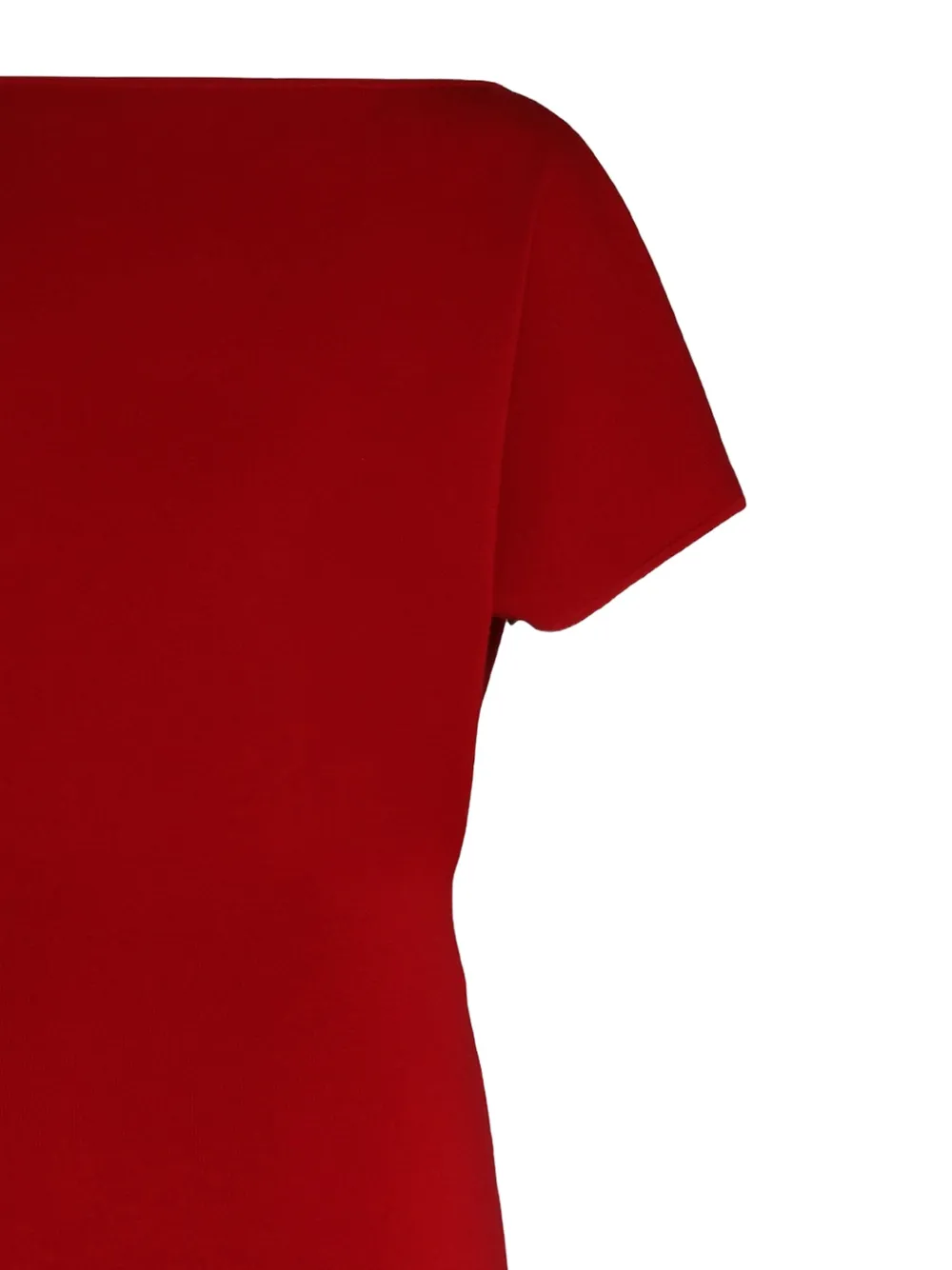 P.A.R.O.S.H. Jurk met korte mouwen - Rood