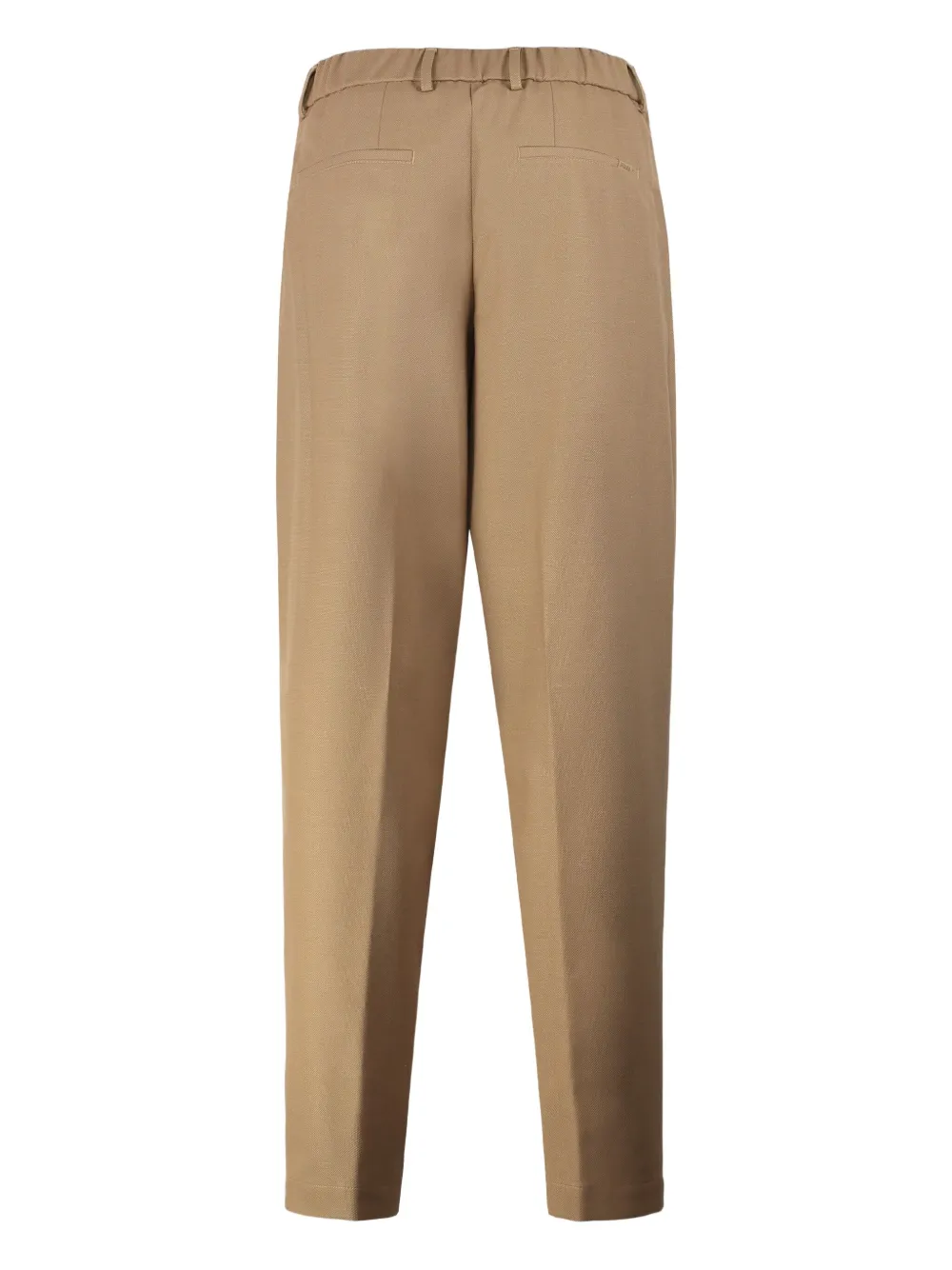 BOSS pleated-front trousers - Beige