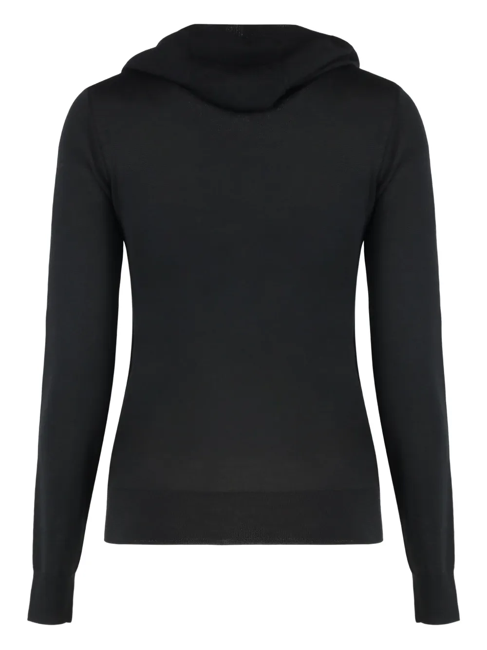 P.a.r.o.s.h Parosh Linfa Knitted Hoodie In Black