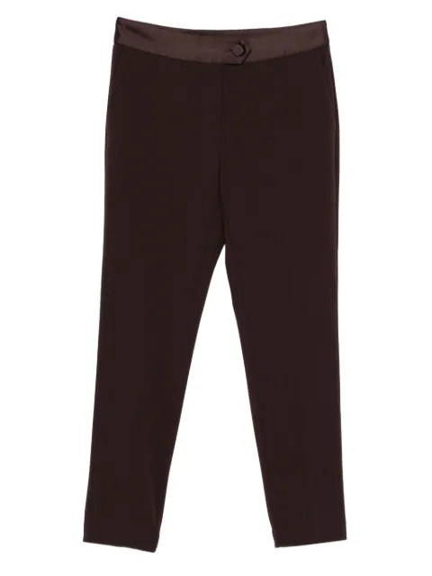 IMPERIAL button-fastening cotton trousers