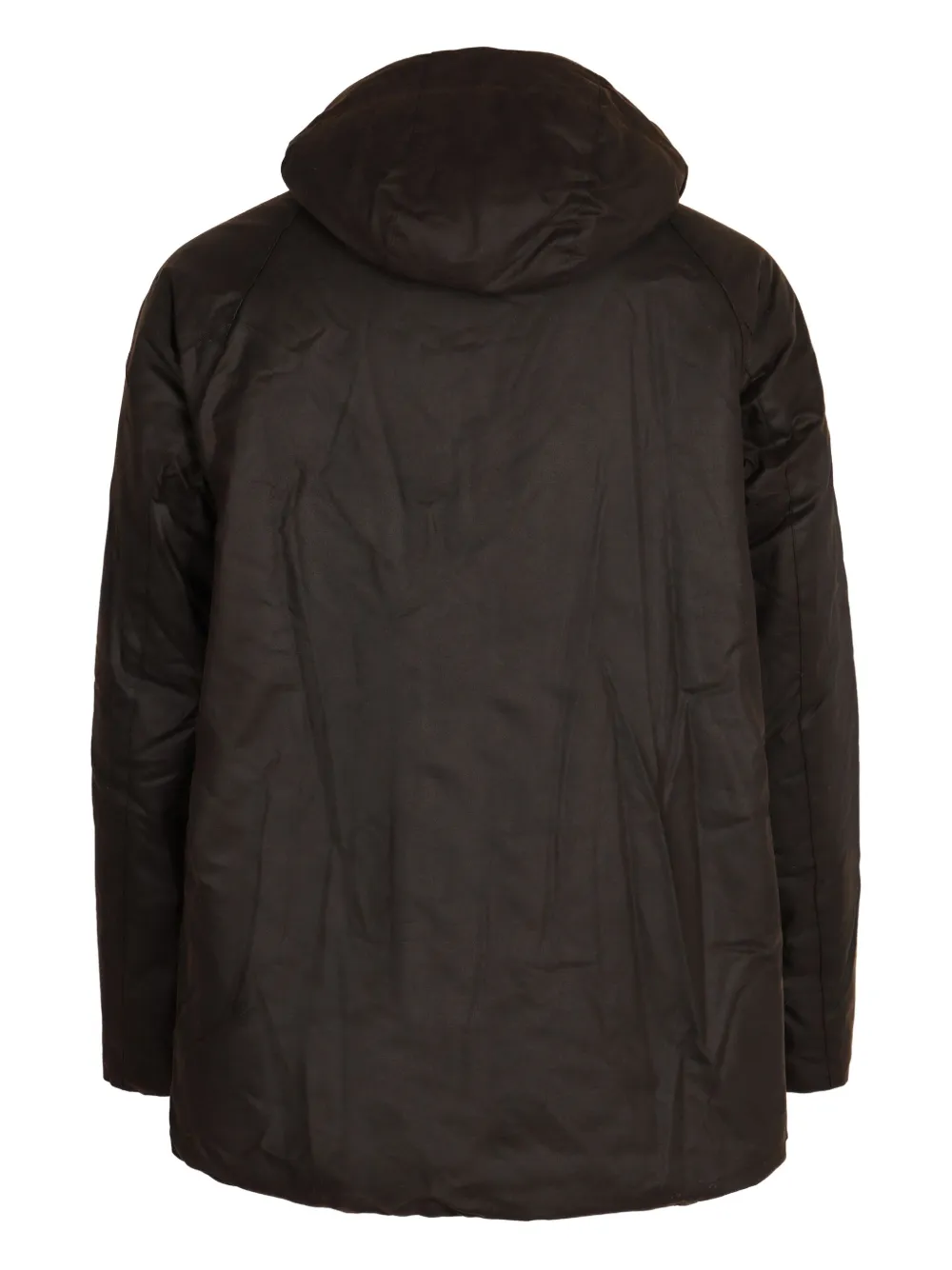 Barbour Beaufort cotton hooded coat Bruin