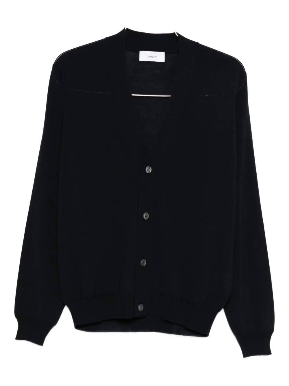 Lardini V-neck wool cardigan | Blue | Image 1