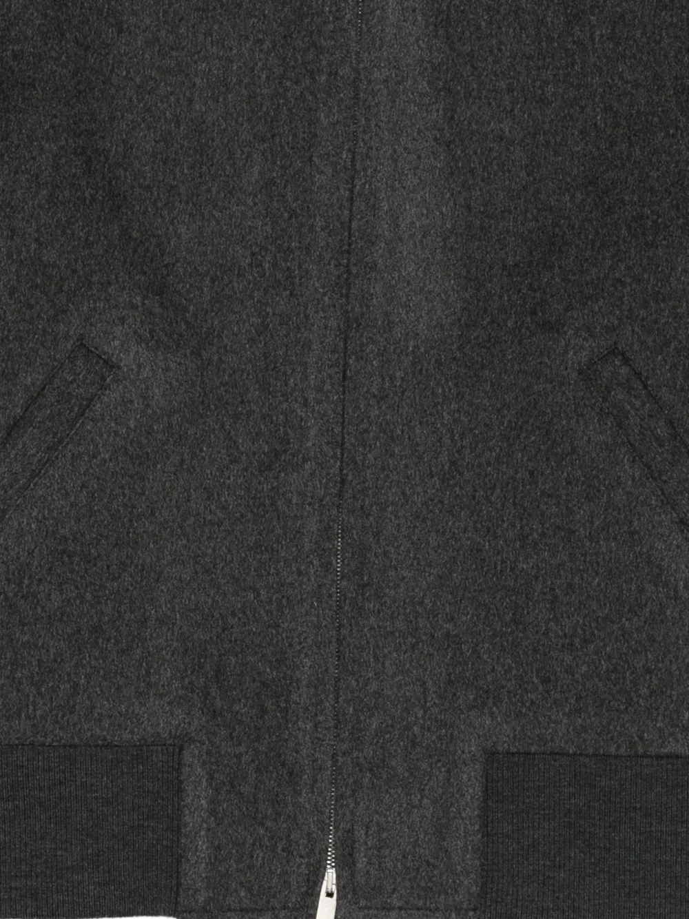 Lardini Wollen bomberjack Zwart