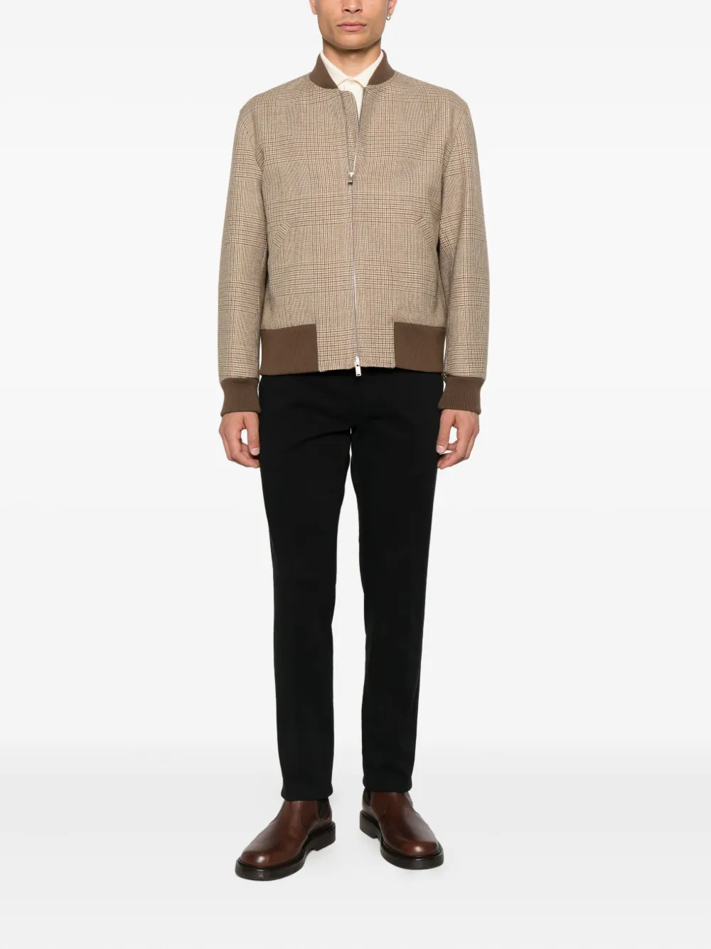 Lardini virgin-wool bomber jacket | Bomber Jackets | Image 2