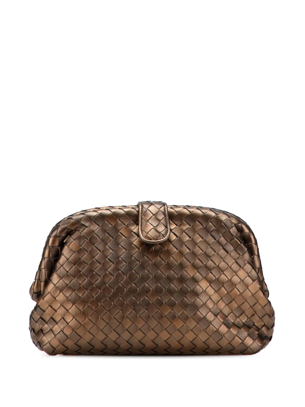 Bottega Veneta Pre-Owned 2012-2025 ナッパ イントレチャート ザ ローレン 1980 クラッチバッグ - Bottega Veneta Pre-Owned 2012-2025 ナッパ イントレチャート ザ ローレン 1980 クラッチバッグ -