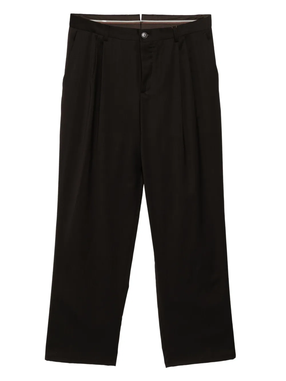 Canali wool trousers | Brown | Image 1