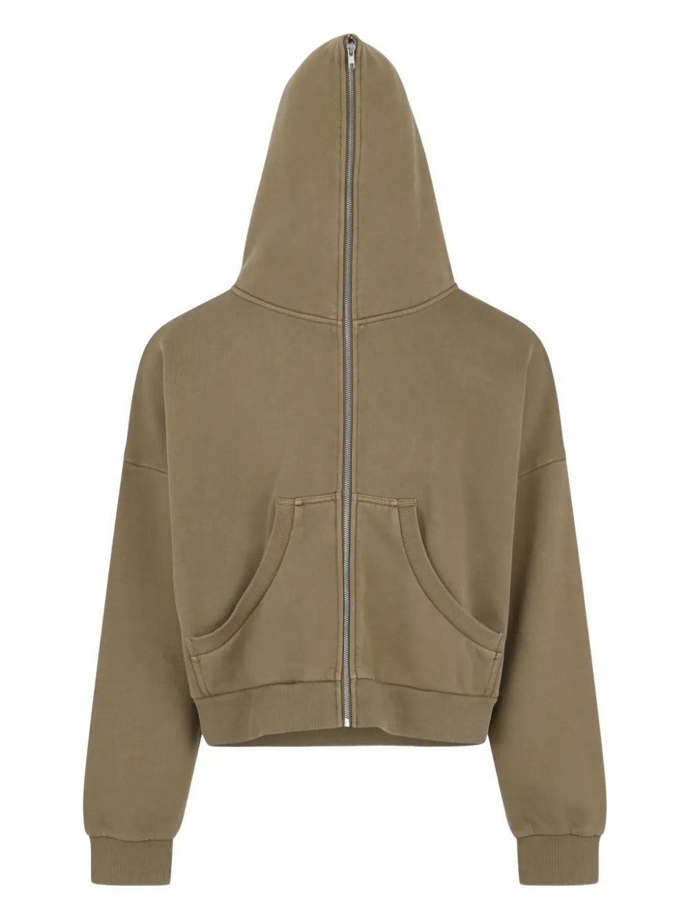 Entire Studios Zip-fastening Hoodie In Brown