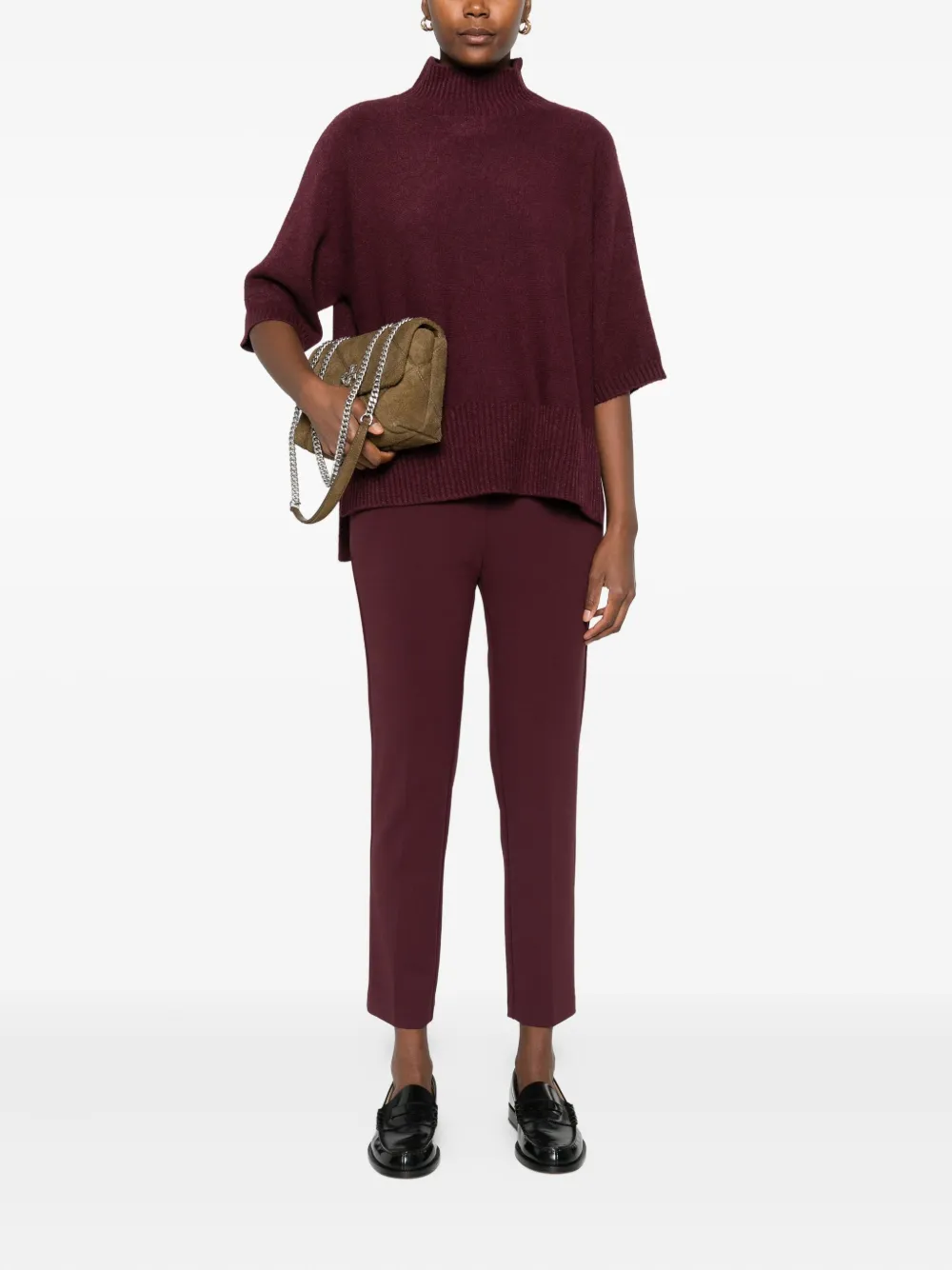 IMPERIAL high-neck short-sleeve sweater | Sweaters | Image 2