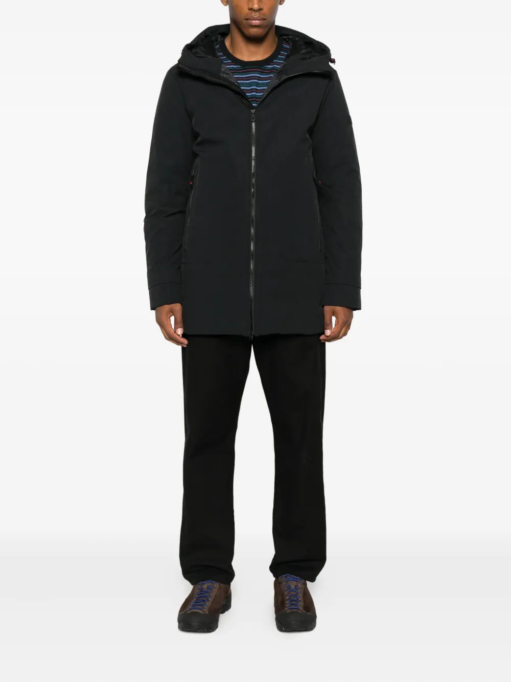 Peuterey hooded zip-front coat | Raincoats | Image 2