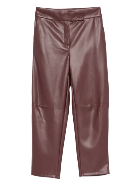 IMPERIAL button-fastening crop trousers