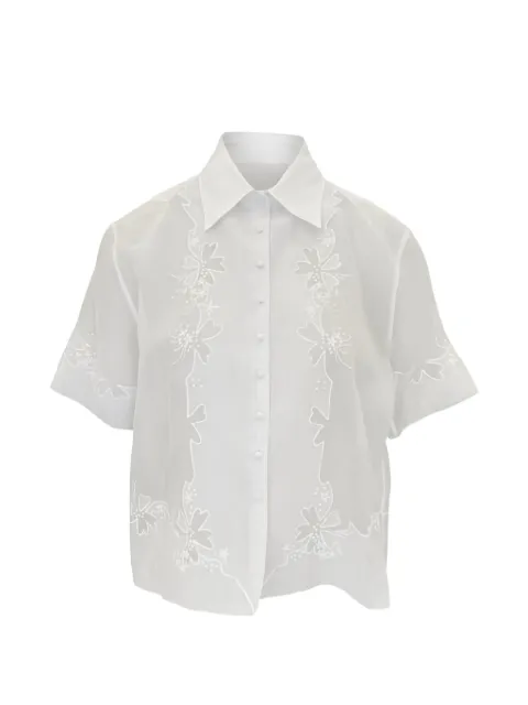 Ermanno Scervino chemise à manches courtes