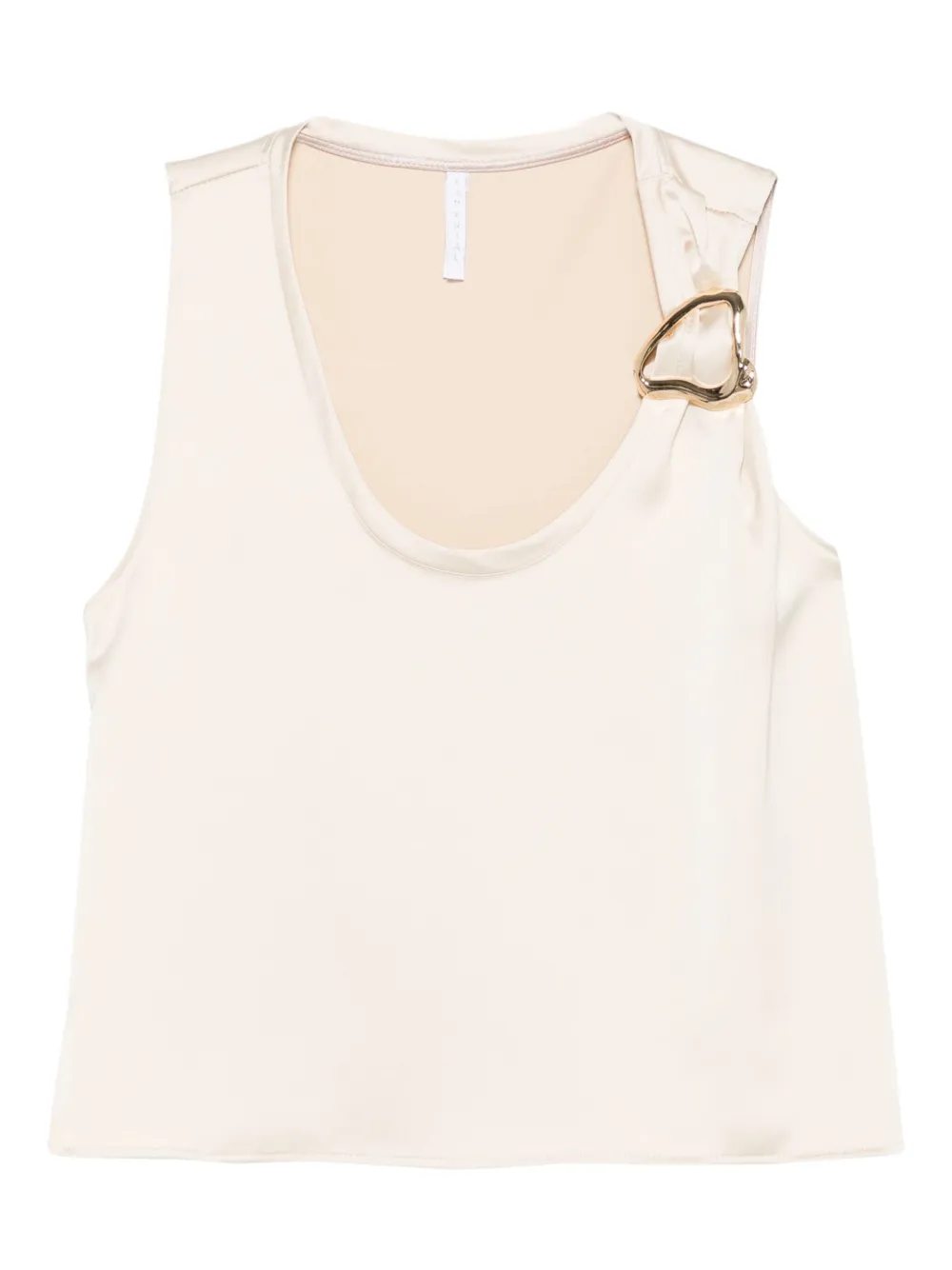 IMPERIAL buckle-detail sleeveless top | Neutrals | Image 1