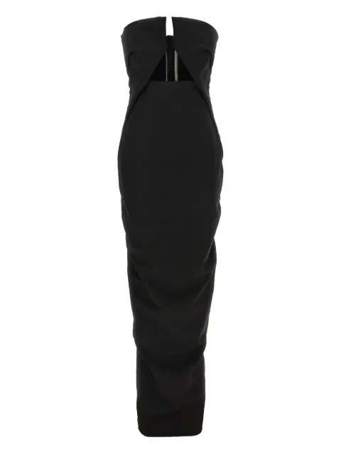 Rick Owens vestido largo con abertura