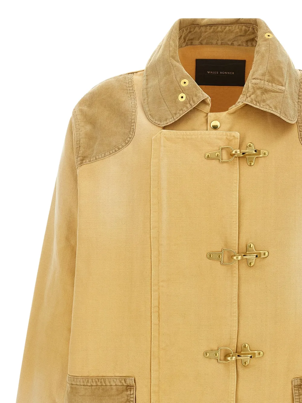 Wales Bonner Sierra coat Geel