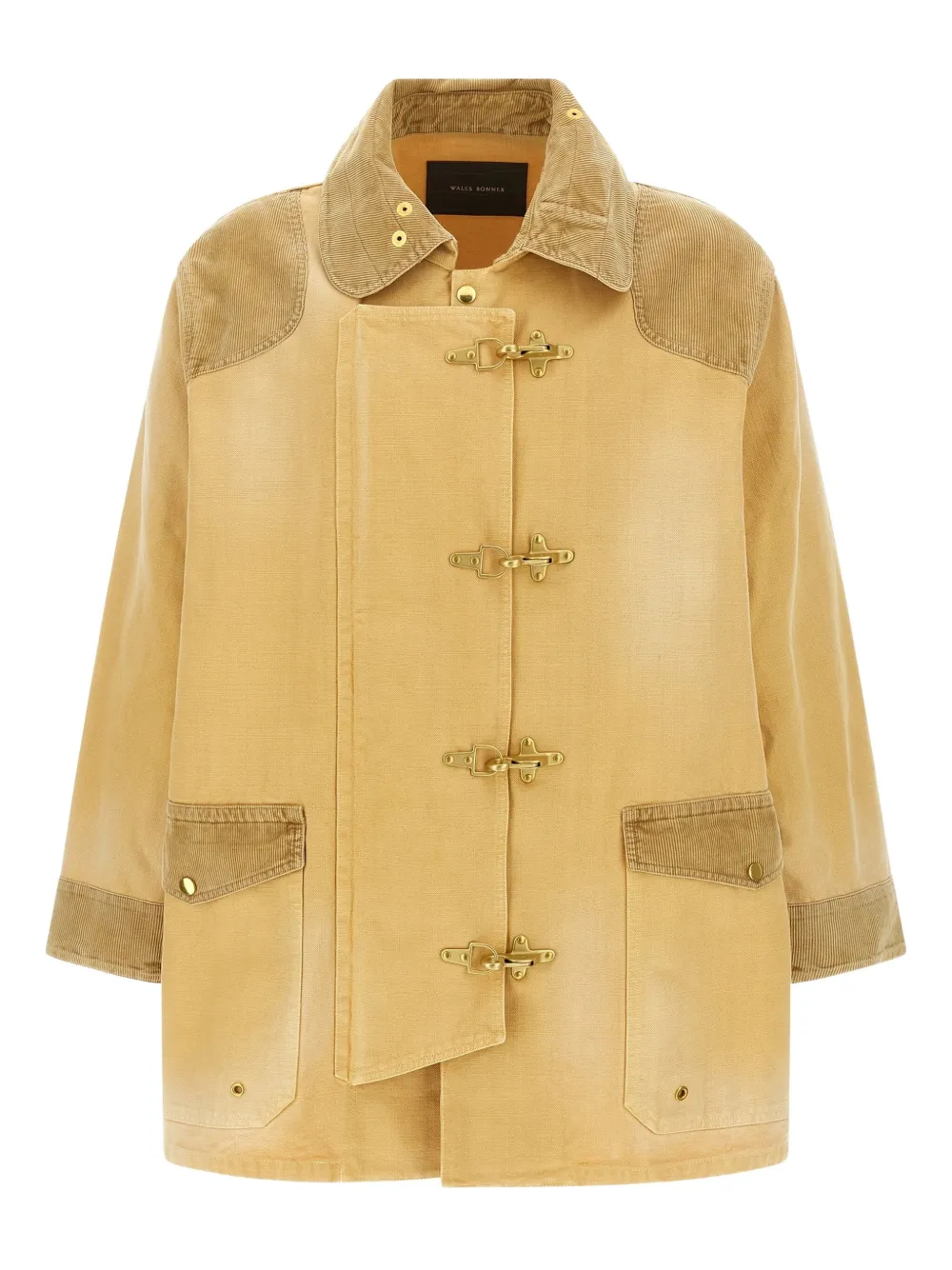 Wales Bonner Sierra coat - イエロー Wales Bonner Sierra coat - イエロー